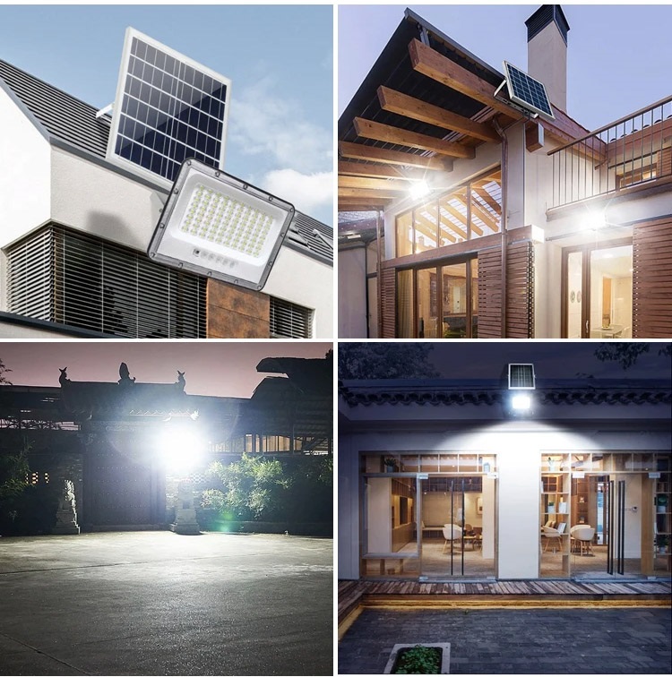 Đèn Năng Lượng Mặt Trời 200W mắt ngọc_LNTEK