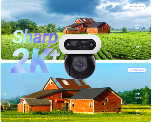 Camera Ngoài Trời WiFi Ezviz C90 Dual 2K+