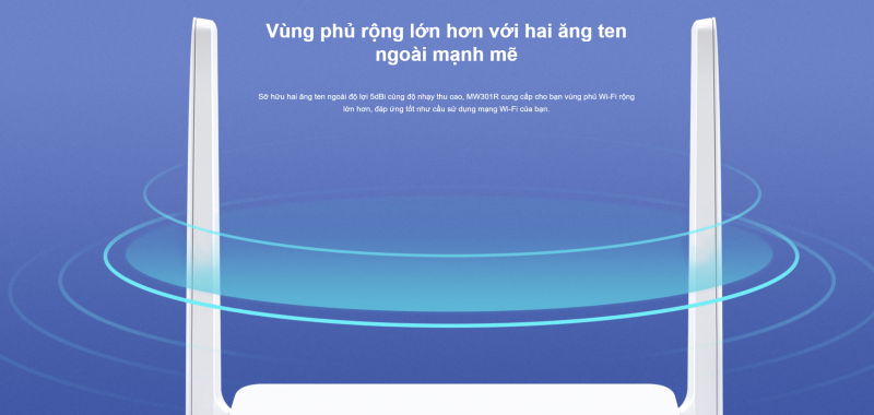 Router WiFi Mercusys MW301R