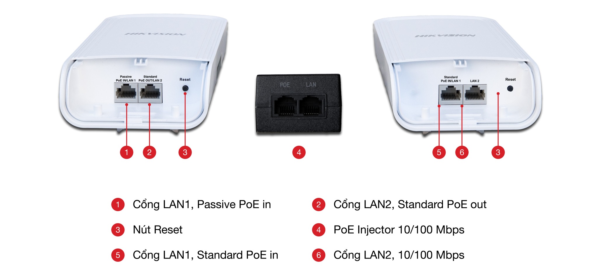 Bộ Bắn Sóng WiFi 3KM Hikvision DS-3WF3000-EI-5ACP 5GHz 867Mbps_LNTEK Bộ Bắn Sóng WiFi 3KM Hikvision DS-3WF3000-EI-5ACP 5GHz 867Mbps_LNTEK