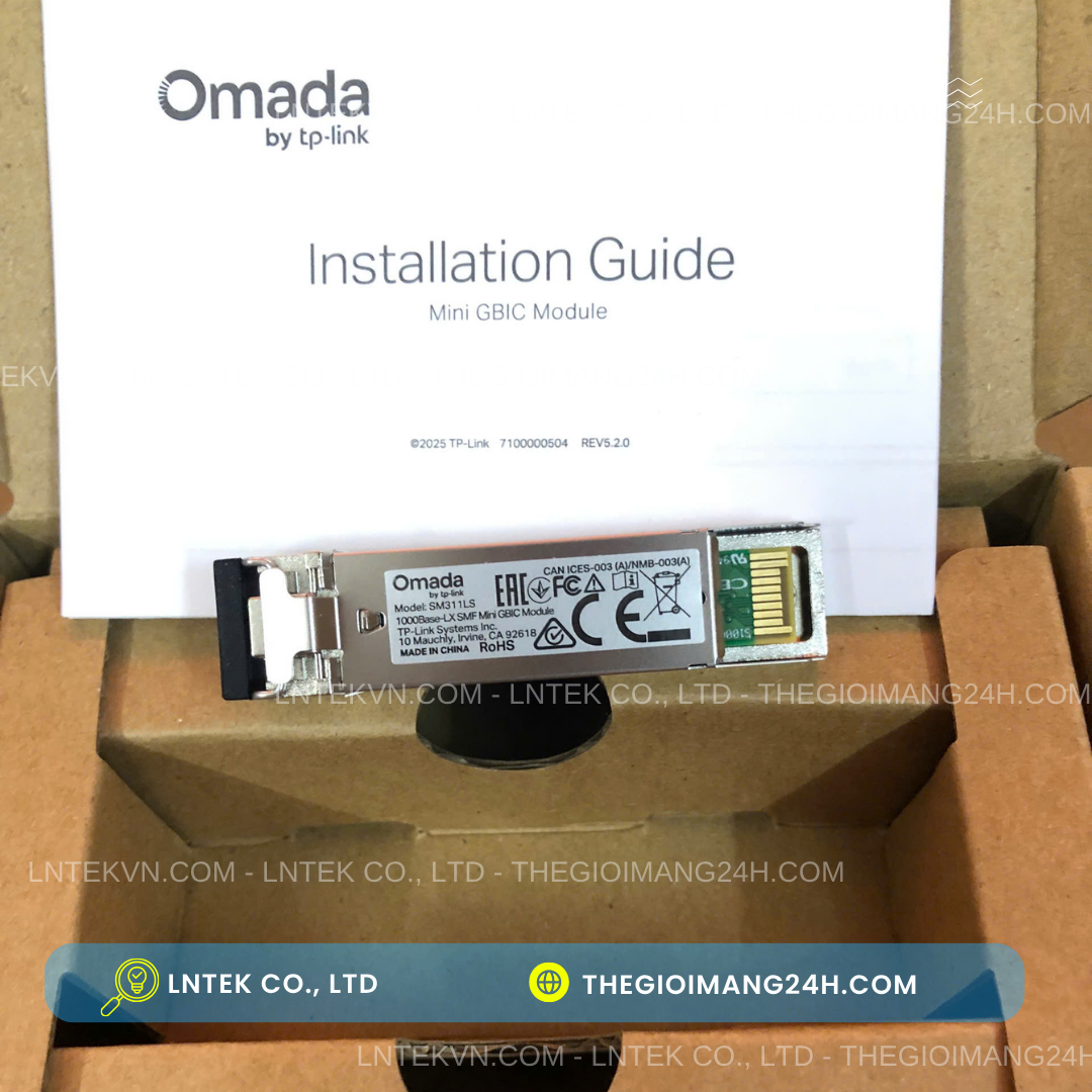 Omada 1000Base-LX SMF Mini GBIC Module TP-Link SM311LS_LNTEK Omada 1000Base-LX SMF Mini GBIC Module TP-Link SM311LS_LNTEK